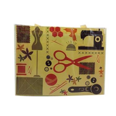 Imagem de Sacola Bege Patchwork - Westpress