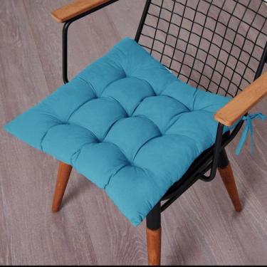 Imagem de Almofada Para Cadeira Futton Ox 40x40cm - FASTLAR, *Azul Turquesa