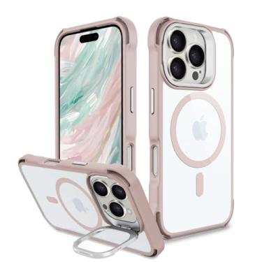 Imagem de SaharaCase - Venture-X Series Capa com suporte compatível com Magsafe para iPhone 16 Pro Max - Desert Rose (CP00692)