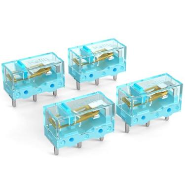 Imagem de YIMAGUJRX Kailh GM8.0 Upgrade V2 Mouse Switches Azul, 4 Peças