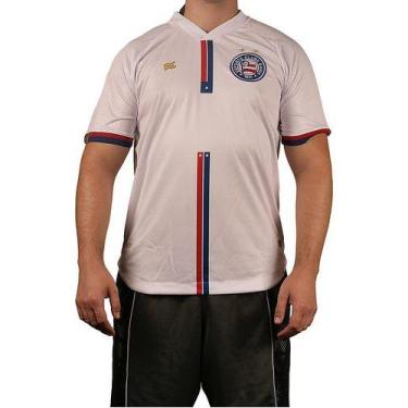 Imagem de Camisa Bahia Jogo 1 2024 Branca Esquadrão Volt Oficial, Branco, GG