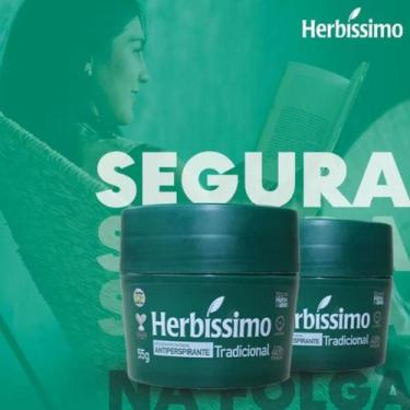 Imagem de Desodorante Creme Antitranspirante 55g Herbíssimo - Dana - Dana Cosmét