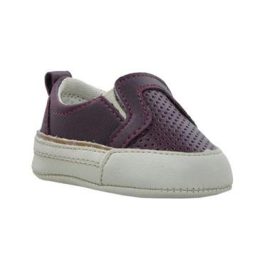 Imagem de Sapatinho de Bebê Bicho de Pé - Conga Masculina c/ Elástico - Sintétic