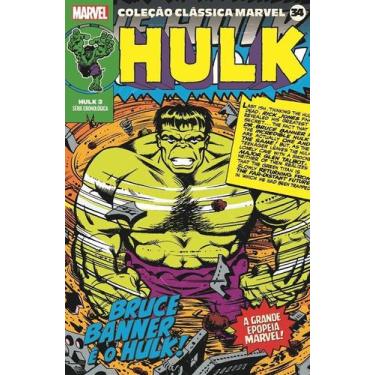 Imagem de Livro - Coleção Clássica Marvel Vol.34 - Hulk Vol.03