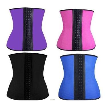 Imagem de Cinta Modeladora Fitness Redutora Emborrachada Abdominal 127 - oem, S
