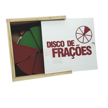 Imagem de Brinquedo Educativo Disco de Frações Matemática e Gráficos - Sonho