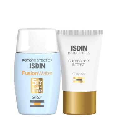 Imagem de Kit ISDIN Glicoisdin 25 Intense Fusion Water (2 Produtos)