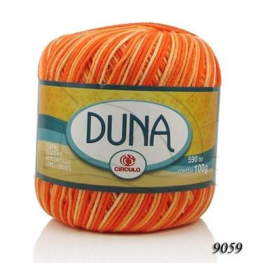 Imagem de Linha Duna Círculo Mescla 100g, 9059 ABÓBORA