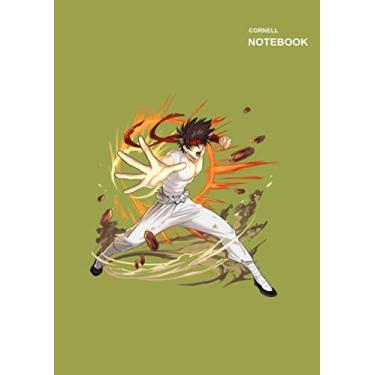 Imagem de Cornell sketchbook: Cornell notes, Sagara Sanosuke Rurouni Kenshin Wandering Samurai Design Notebook Cover, (8.27 x 11.69 inches) A4, 110 Pages.