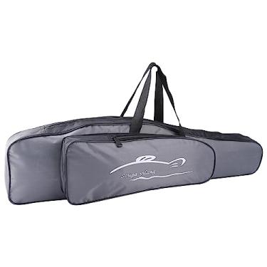 Imagem de Sougayilang Durável vara de pesca & carretel organizador saco de viagem carry case saco vara de pesca case-40in
