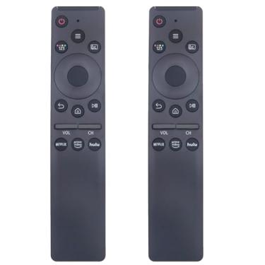 Imagem de (Pacote com 2) Controle remoto de substituição universal adequado para TVs Samsung Smart TV LCD LED UHD QLED com Netflix, botões Prime Video