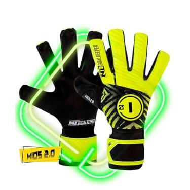 Imagem de Luva de Goleiro Profissional N1 Infantil (Neon, 6)