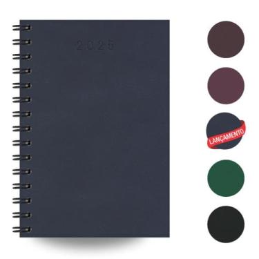 Imagem de Agenda Diaria Cristal Espiral Clássica Redoma Comercial 