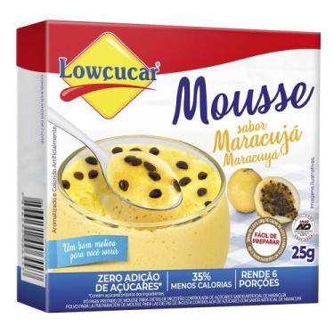 Imagem de Mousse Lowçucar Zero Açúcares Sabor Maracujá 25g