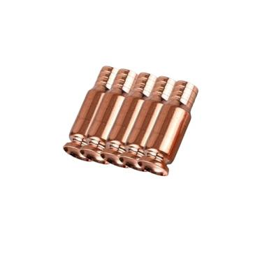 Imagem de Cabeça de bomba de cobre de 1/2 polegada autopremível de sifão Expresso da Jiggler – Conjunto de 5 peças (sem mangueira)