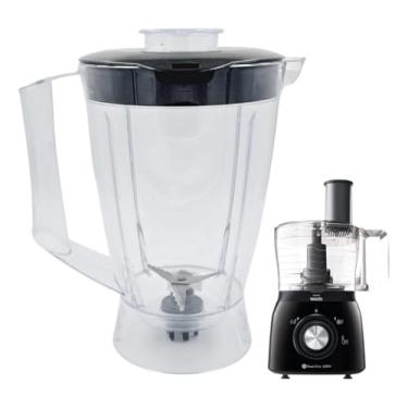 Imagem de Copo serve Walita Multiprocessador RI 7625 7630 Power Chop Mondial Funkchen Premium Cristal