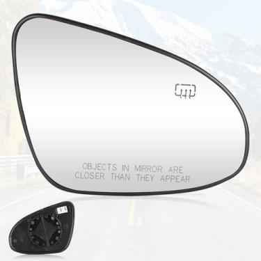 Imagem de Youxmoto Substituição de vidro do espelho aquecido do lado direito do passageiro, para Toyota Corolla 2014 2015 2016 2017 2018 2019, substituição do espelho retrovisor direito 8793102F90, com placa