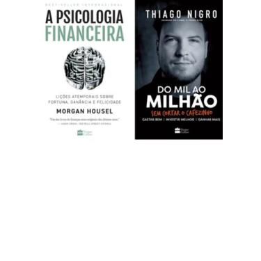 Imagem de Kit Psicologia Financeira Mil ao Milhão - HarperCollins