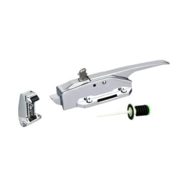 Imagem de KiBcsLic Liga de zinco da porta da porta da geladeira industrial Substituição da alça de trava para grandes máquinas de gelo, versátil de acessórios