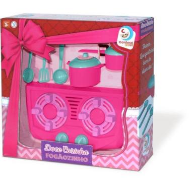 Imagem de Brincando de Casinha Doce Cozinha Fogaozinho - Cardoso Toys