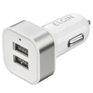 Imagem de Carregador Veicular Turbo Usb Encaixe No Acendedor 2 Saidas - A.R Vari