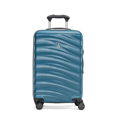 Imagem de Travelpro Bagagem expansível Maxlite Air V2 Hardside, 8 rodas giratórias, mala rígida leve, trava TSA, azul-petróleo, 53 cm, Azul-petróleo, Carry On 21-Inch, Travelpro Bagagem expansível Maxlite Air