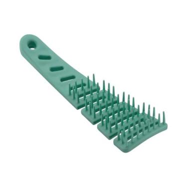 Imagem de Escova De Cabelo Flexível Sissi Verde Profissional Dompel