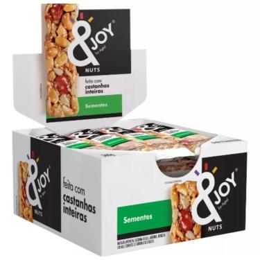 Imagem de Barra Mixed Nuts &Joy Agtal Sementes Display Com 12X30G