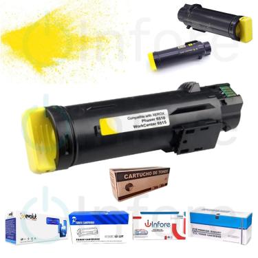 Imagem de Toner P6510 6510 para Impressora Xerox Wc6515 Ph6510 Compatível