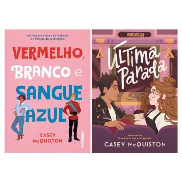 Imagem de Kit com 2 livros de Casey McQuiston - Vermelho, branco e sangue azul +