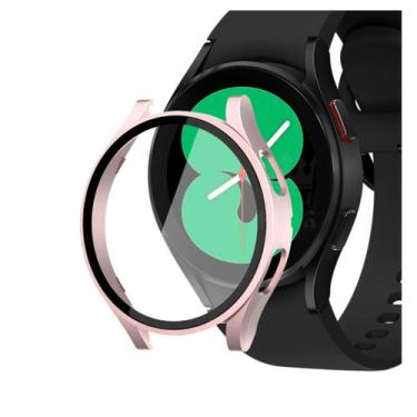 Imagem de Case Protetora Acrílica C/ Vidro Para Galaxy Watch 4 40mm - TechKing, 