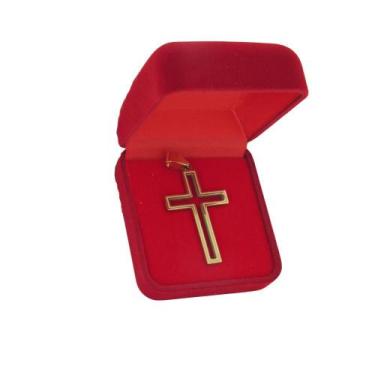 Imagem de Pingente Cruz Crucifixo Em Ouro 18k Vazado - Oremte