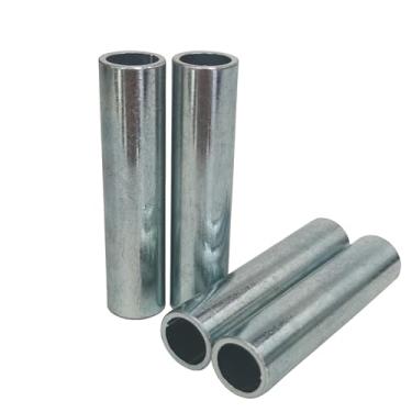 Imagem de DONSP1986 4 peças ID 11 mm OD 14 mm espaçador de eixo dianteiro e traseiro bucha mangas 60 mm 71 mm ajuste 10 mm eixo para conjunto de rodas mag 66.0 cm/73.7 cm bicicleta motorizada a gás (prata, 60