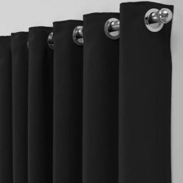 Imagem de Cortina Blackout de Tecido Blecaute 2,80 x 1,70 Veda Luz 2 Metros Cort