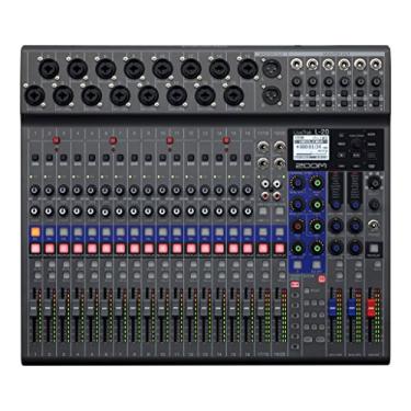 Imagem de Zoom Livetrak L-20 Digital Mixer & Multitrack Recorder, Gravador De Cartão Sd De 20 Entradas/22 Canais, Interface De Áudio Usb De 22 Entradas/4 Saídas, 6 Saídas Personalizáveis, Controle Ios Sem Fio