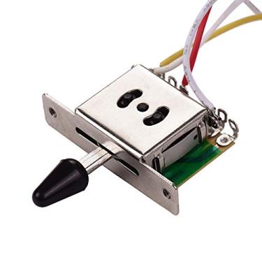 Imagem de Kit de chicote de fiação pré-cabeado Conjunto eletrônico completo de baixo ruído para guitarras de estilo