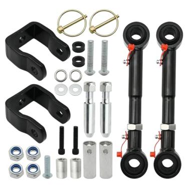 Imagem de ZUDKSUY Barra Estabilizadora Dianteira Ajustável Zudkusy, Sistema De Desconexão Rápida Para Elevadores 2,5" A 6" Compatível Com Wrangler Tj 1998-2006 E Cherokee Xj 1984-2001