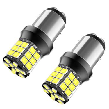 Imagem de Serundo Auto Lâmpada Led 1157, Super Brilhante, 12V, 24V, 39-Smd 2057, 2357, 7528 Bay15D, 2057A, 1157A, Para Freio Traseiro, Luzes De Estacionamento, Pacote Com 2 Peças, Branca