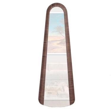 Imagem de Espelho Blessing Moldura Nogueira 64x180cm - 77536 - Sun House