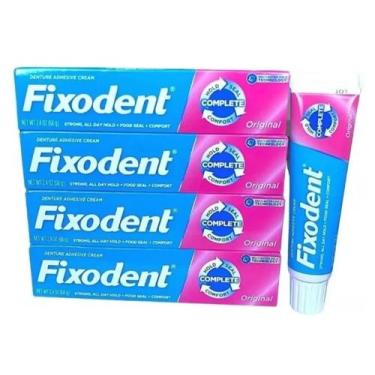 Imagem de Fixodent 68g - kit c/ 4 unidades, 4unidades