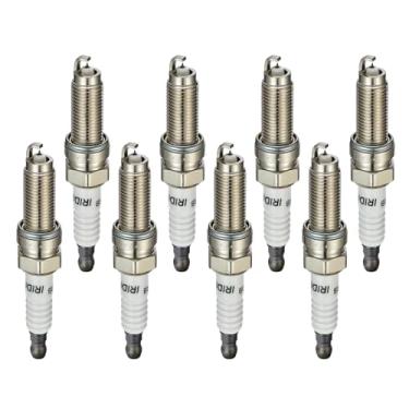Imagem de SYKRSS Pacote com 8 velas de ignição de irídio XP5701 - Compatível com Acura MDX RDX RLX TL TLX Compatível com Chrysler 200 300 M3 M5 M6 Carregador Civic HRV Odyssey Passport Pilot Cherokee Gladiator