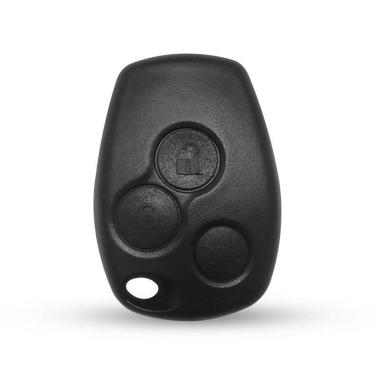 Imagem de Carcaça Completa Renault Novo 3 Botões - Sem Lâmina