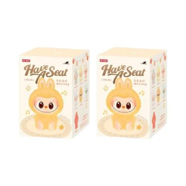 Imagem de Boneco De Coleção Popmart Labubu Monster Series Blind Box, Decoração D