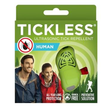 Imagem de Tickless Repelente de carrapatos ultrassônico humano verde