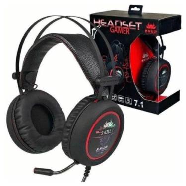 Imagem de Headset para PC e Console  KP-401 Gamer LED Microfone P2 - Knup