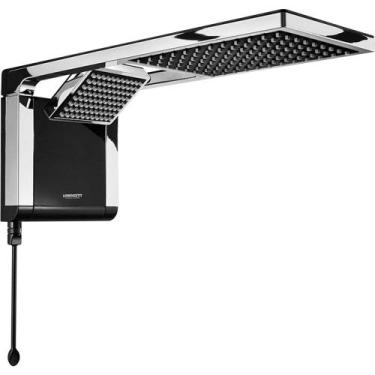 Imagem de Chuveiro Acqua Duo Black Cromado 220 Volts 6800 Watts - 7510105 - LORE