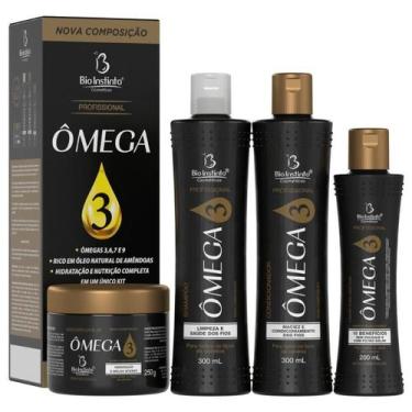 Imagem de Kit Tratamento Capilar Omega 3 C/ 4 itens - Bio Instinto - BIOINSTINTO