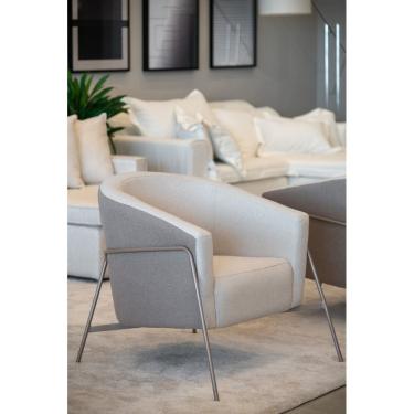 Imagem de Poltrona Manilla - Linho Cru