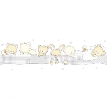 Imagem de Faixa De Parede Treboli Cinza Balões 5903