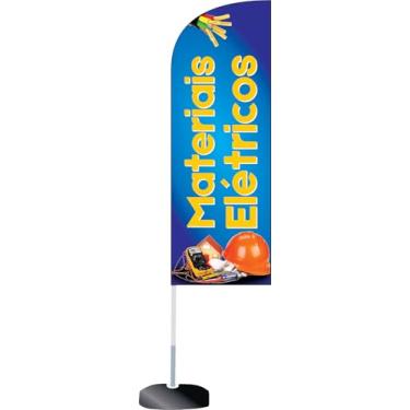 Imagem de Wind Banner Completo 3 Metros Materiais Elétricos
